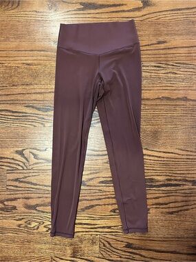 Maroon Offline aerie Wine High-Rise 7/8 Leggings size Small